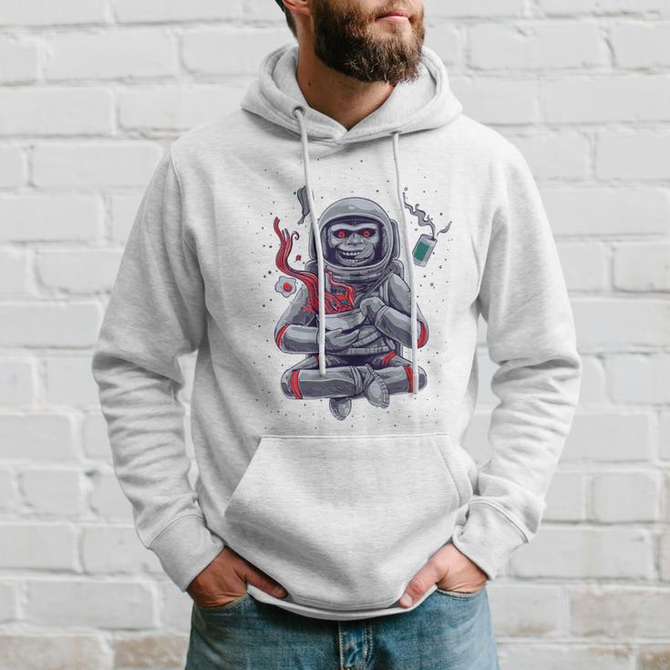 Funny Astronaut Monkey Ramen V2 Hoodie Gifts for Him