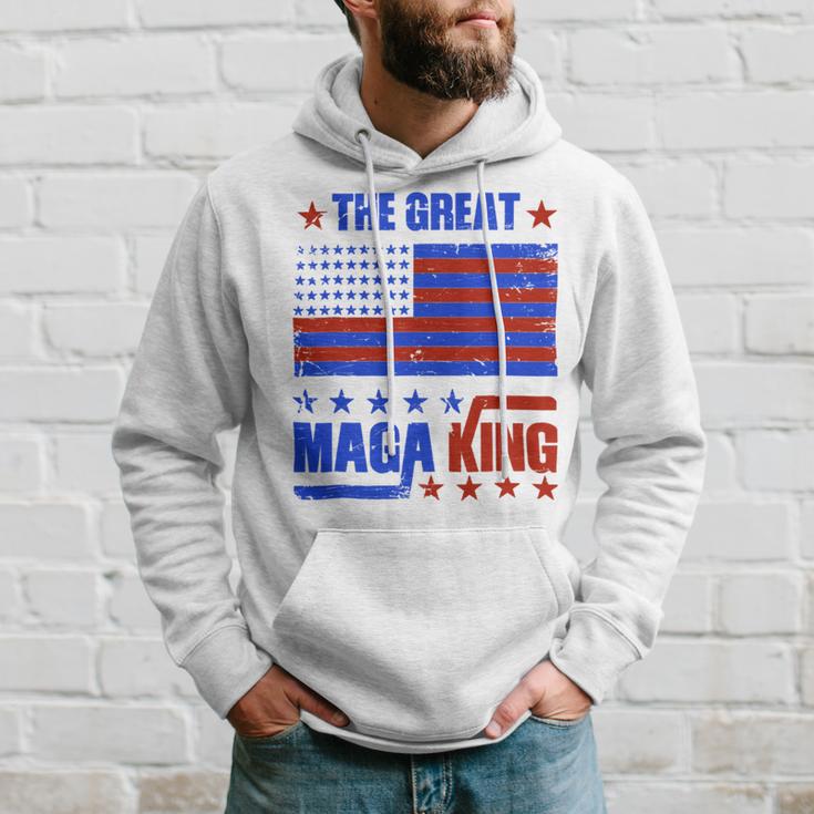 Funny The Return Of The Ultra Maga King Flag Gift Hoodie Gifts for Him