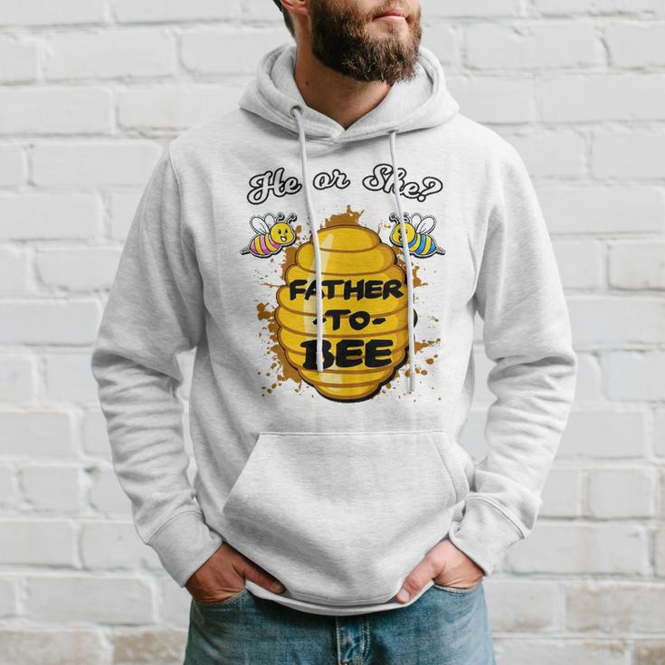 He Or She Father To Bee Gender Baby Reveal Announcement Hoodie Gifts for Him