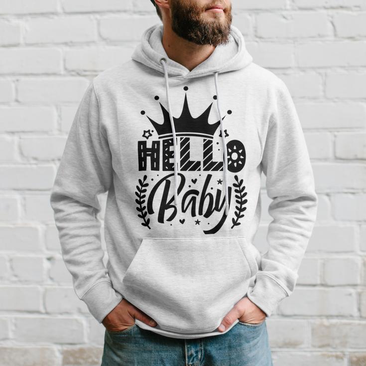 Hello Baby Graphic Design For New Coming Babys Hoodie Gifts for Him