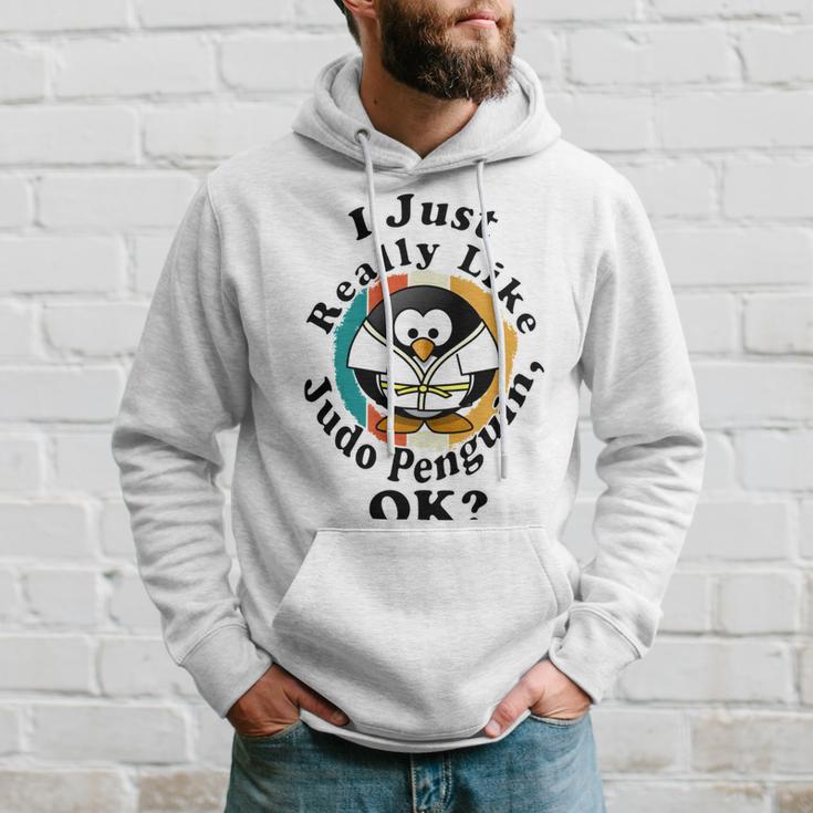 I Really Like Judo Penguin Ok Hoodie Gifts for Him