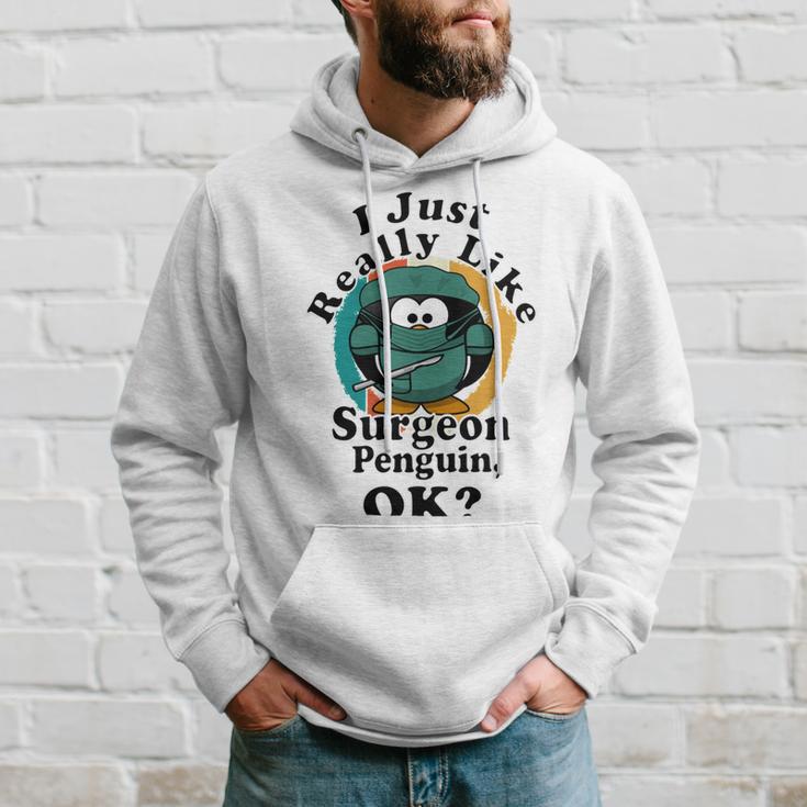 I Really Like Surgeon Penguin Ok Hoodie Gifts for Him