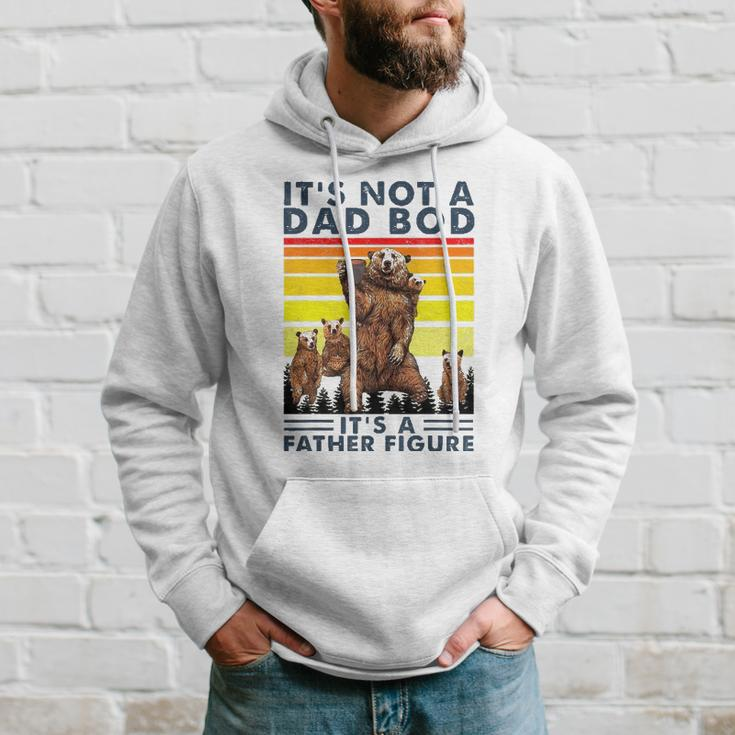 Its Not A Dad Bod Its Father Figure Bear Coffee Lover Hoodie Gifts for Him
