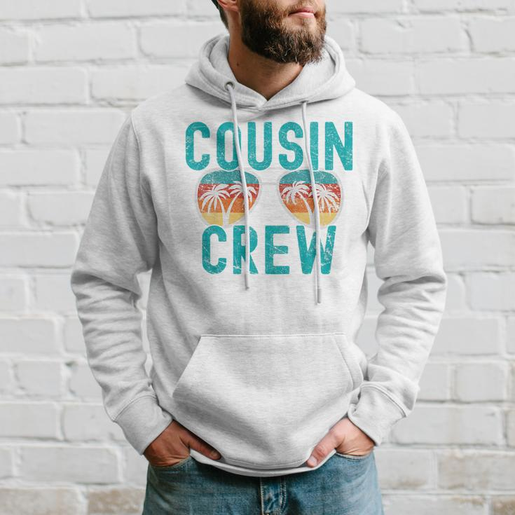 Kids Cousin Crew Family Vacation Summer Vacation Beach Sunglasses Hoodie Gifts for Him