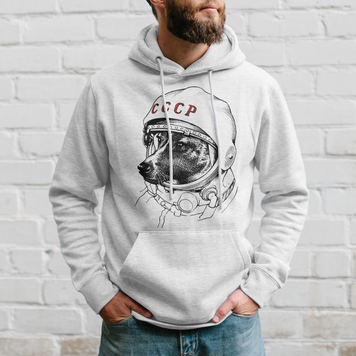 Laika Space Traveler Hoodie Gifts for Him