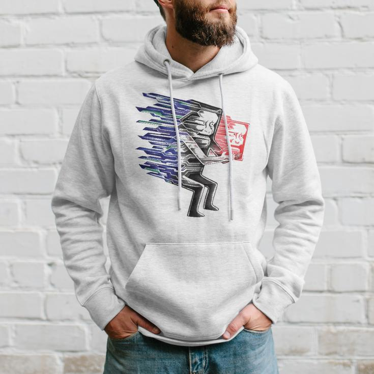Loss Of Self Funny Two-Faced Person Hoodie Gifts for Him