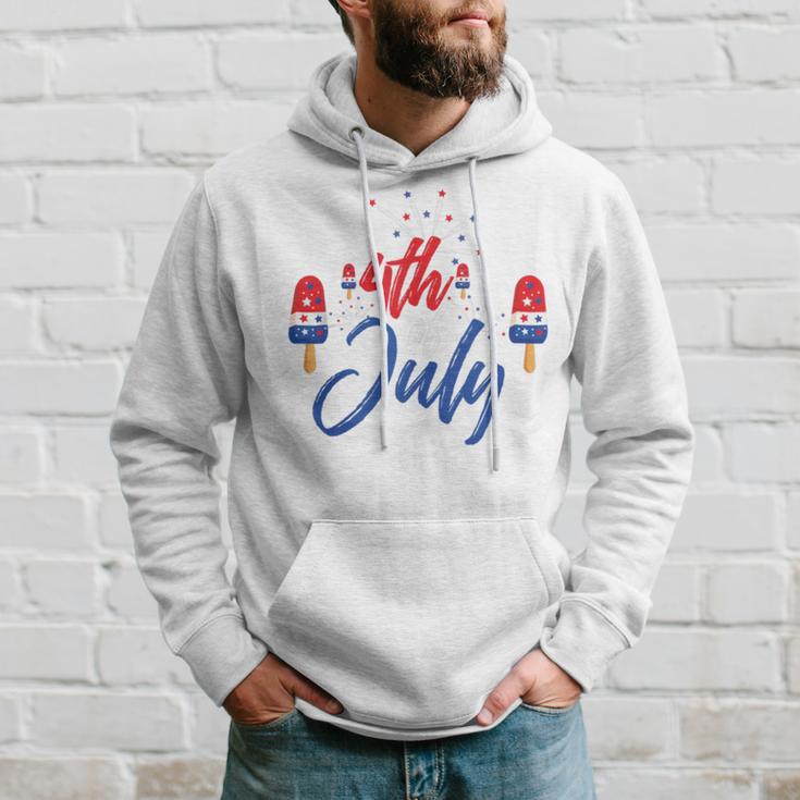 Memorial Day 4Th Of July Holiday Patriotic Ice Cream V2 Hoodie Gifts for Him