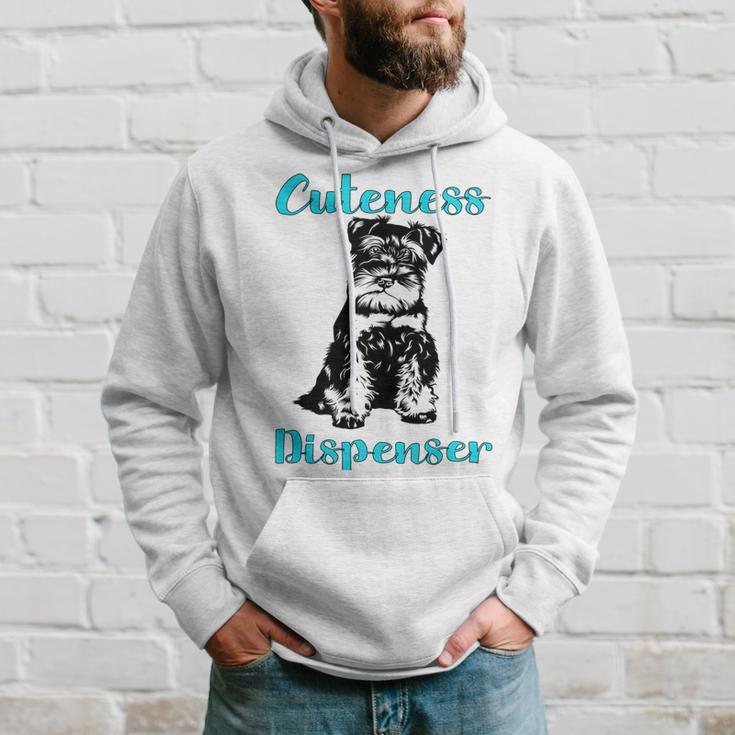 Miniature Schnauzer At Home Cuteness Dispenser Multi Tasking Dog Hoodie Gifts for Him