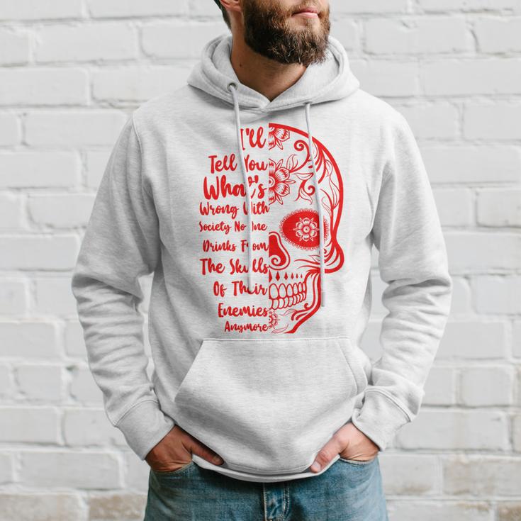 Official Wrong Society Drink From The Skull Of Your Enemies V3 Hoodie Gifts for Him