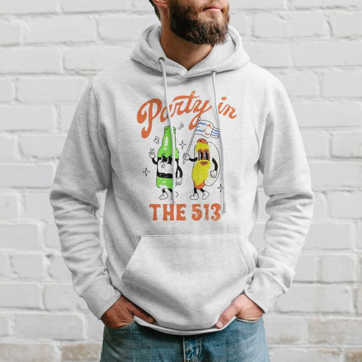 Party In The 513 Baseball Player Hoodie Gifts for Him