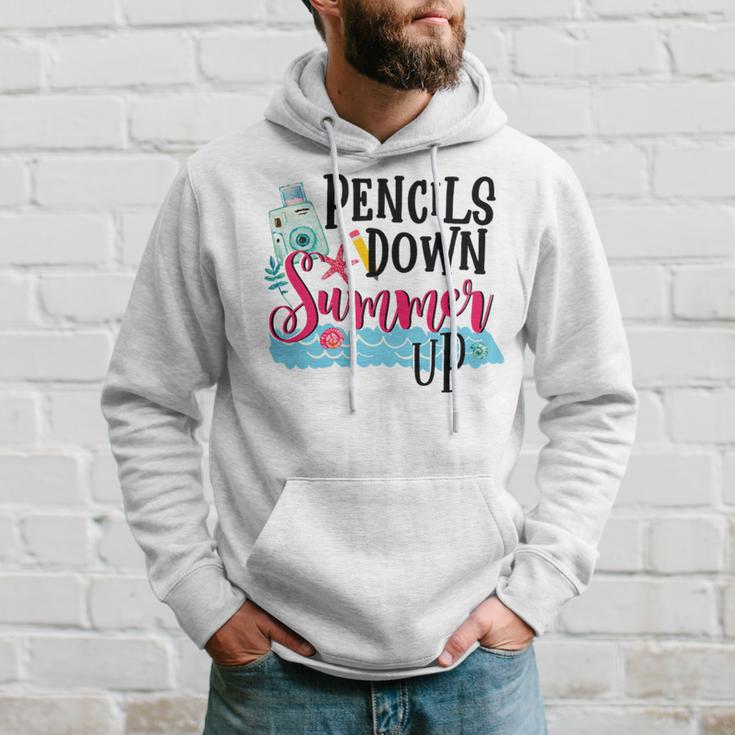 Pencils Down Summer Up Hoodie Gifts for Him