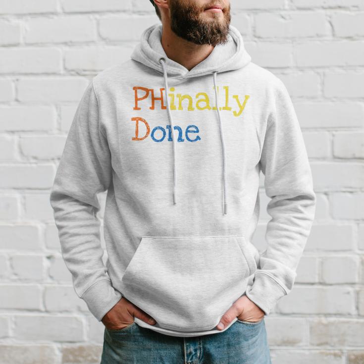 Phinally Done Hoodie Gifts for Him