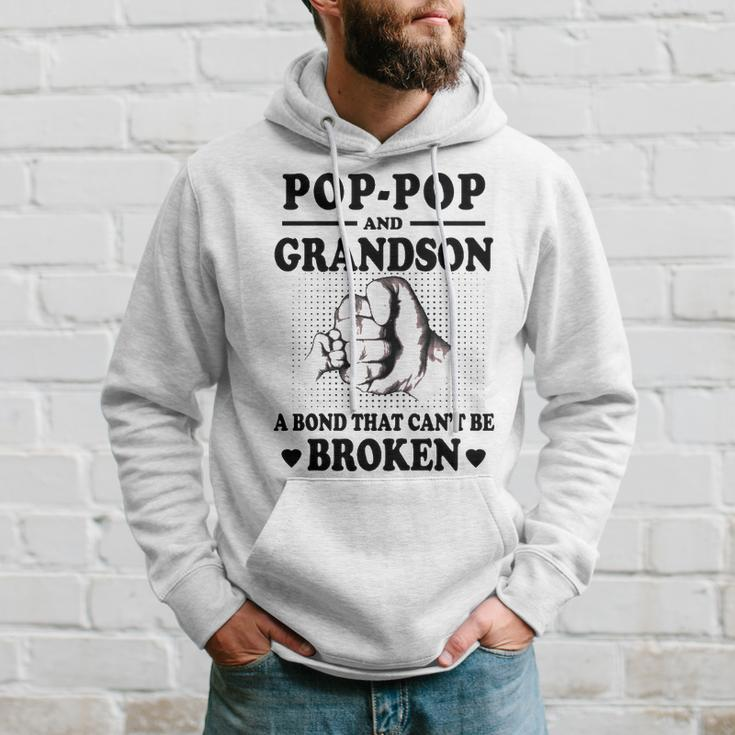 Pop Pop Grandpa Gift Pop Pop And Grandson A Bond That Cant Be Broken Hoodie Gifts for Him