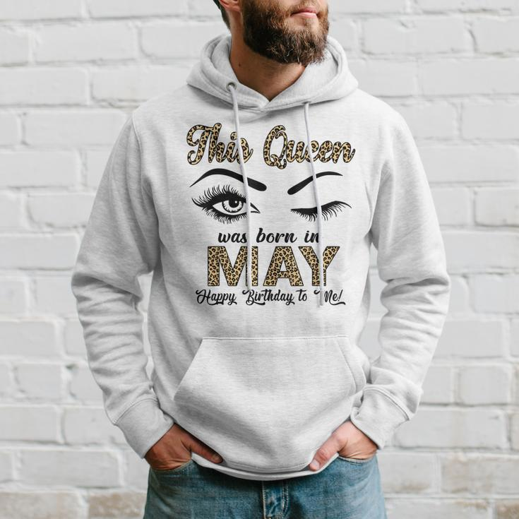 Queen Was Born In May Happy Birthday To Me Taurus Gemini Hoodie Gifts for Him