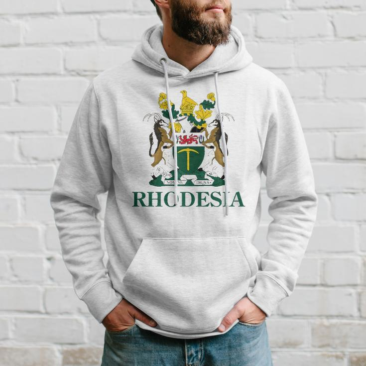 Rhodesia Coat Of Arms Zimbabwe Funny South Africa Pride Gift Hoodie Gifts for Him