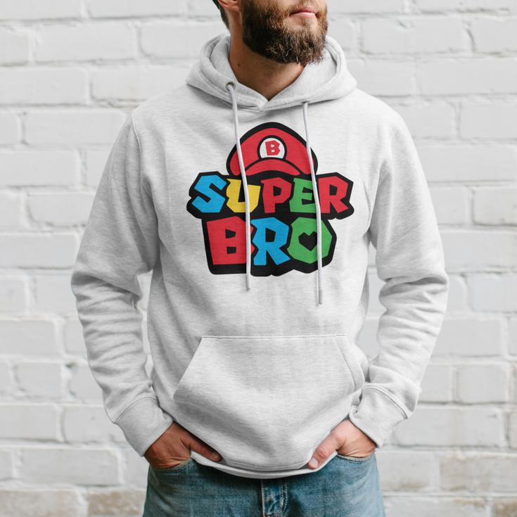 Super Bro Funny Brother Video Gaming Lover Gift Birthday Holiday By Mesa Cute Hoodie Gifts for Him