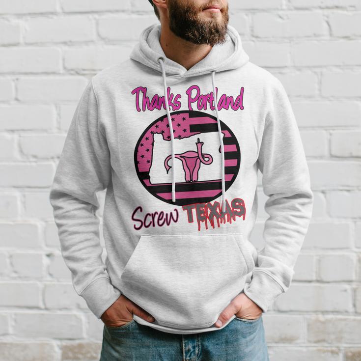 Thanks Portland Screw Texas Mind Your Own Uterus Hoodie Gifts for Him