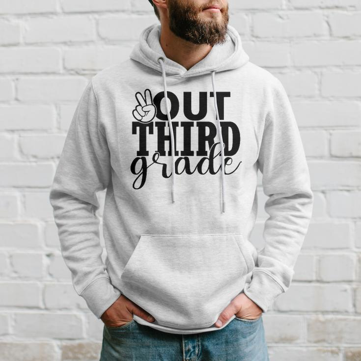 Third Grade Out School Tee - 3Rd Grade Peace Students Kids Hoodie Gifts for Him