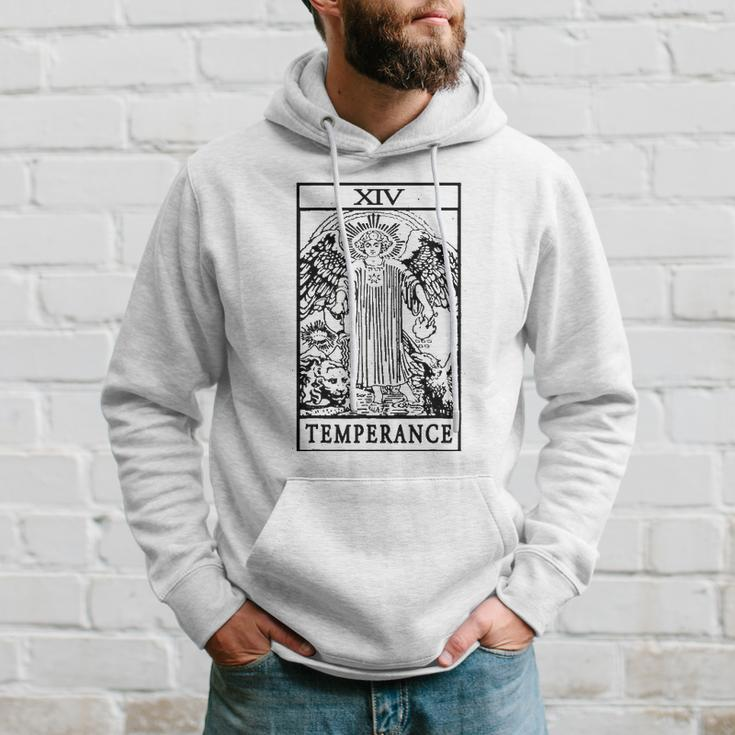 Vintage Tarot Card Temperance Card Occult Tarot Hoodie Gifts for Him