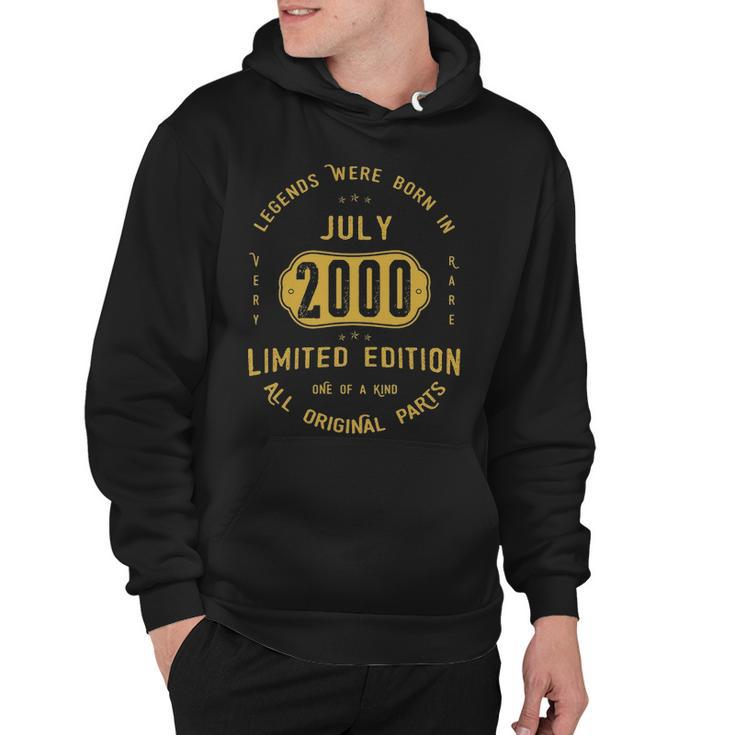 2000 July Birthday Gift   2000 July Limited Edition Hoodie