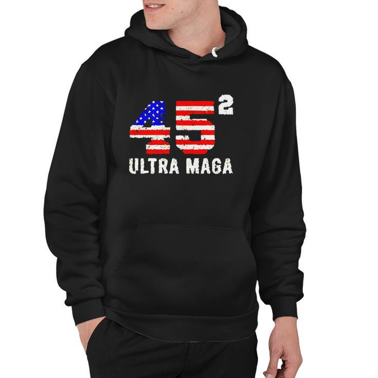 45 Squared Trump Ultra Maga Hoodie