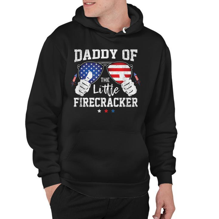 4Th Of July Fireworks Funny Daddy Of The Little Firecracker  Hoodie