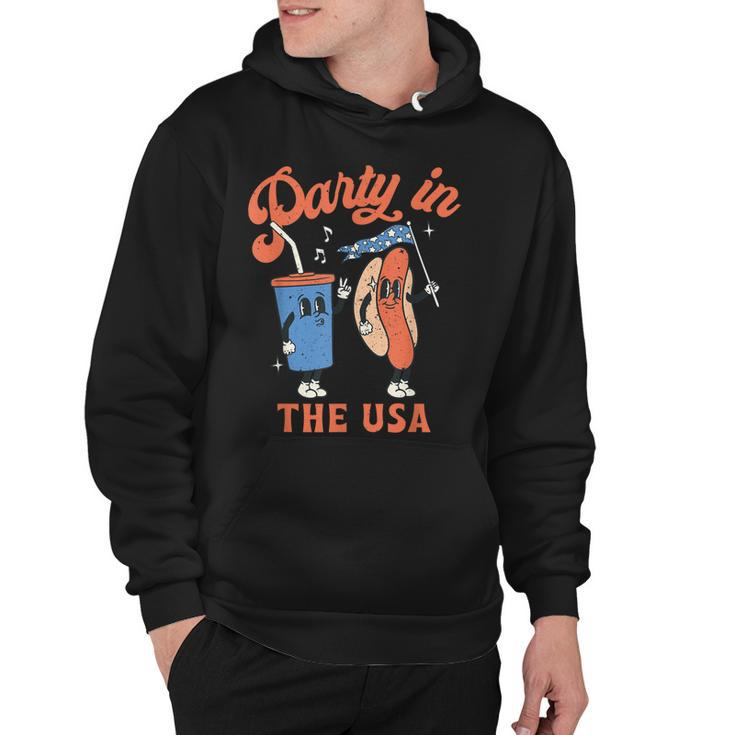 4Th Of July  For Hotdog Lover Party In The Usa  Hoodie