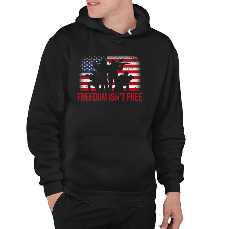 4Th Of July Freedom Isnt Free Veterans Day Hoodie