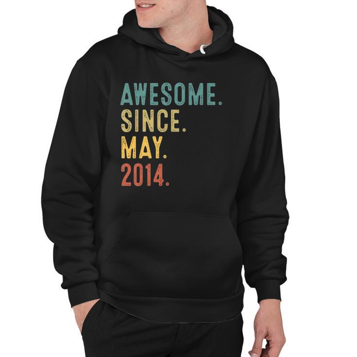 8 Years Old Gifts Awesome Since May 2014 8Th Birthday Hoodie