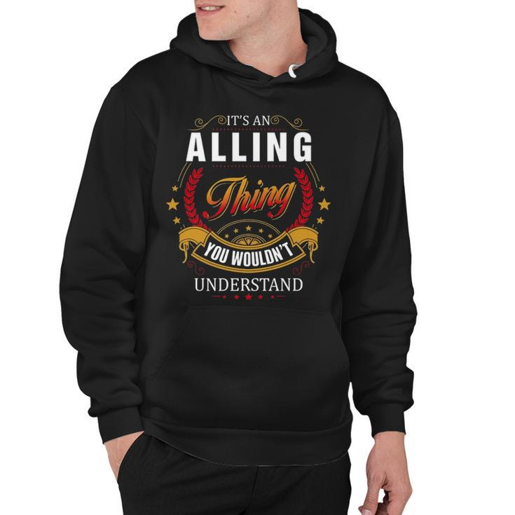Alling Shirt Family Crest Alling T Shirt Alling Clothing Alling Tshirt Alling Tshirt Gifts For The Alling  Hoodie