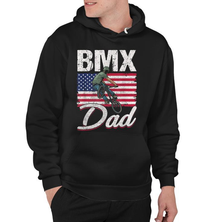 American Flag Bmx Dad Fathers Day  Funny 4Th Of July  Hoodie
