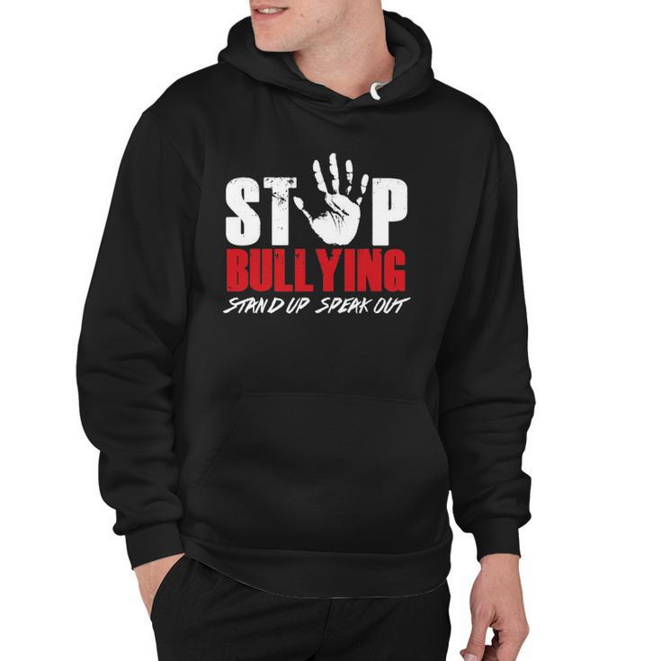Anti Bully Movement Stop Bullying Supporter Stand Up Speak Hoodie