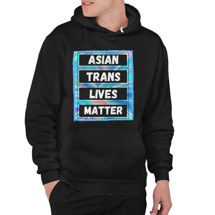 Asian Trans Lives Matter Lgbtq Transsexual Pride Flag Hoodie