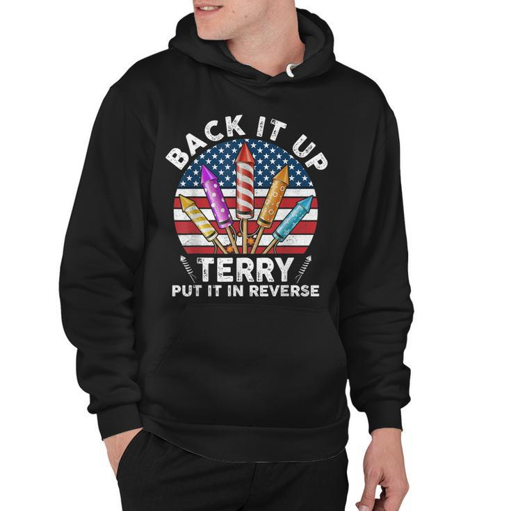 Back Up Terry Put It In Reverse 4Th Of July Vintage  Hoodie