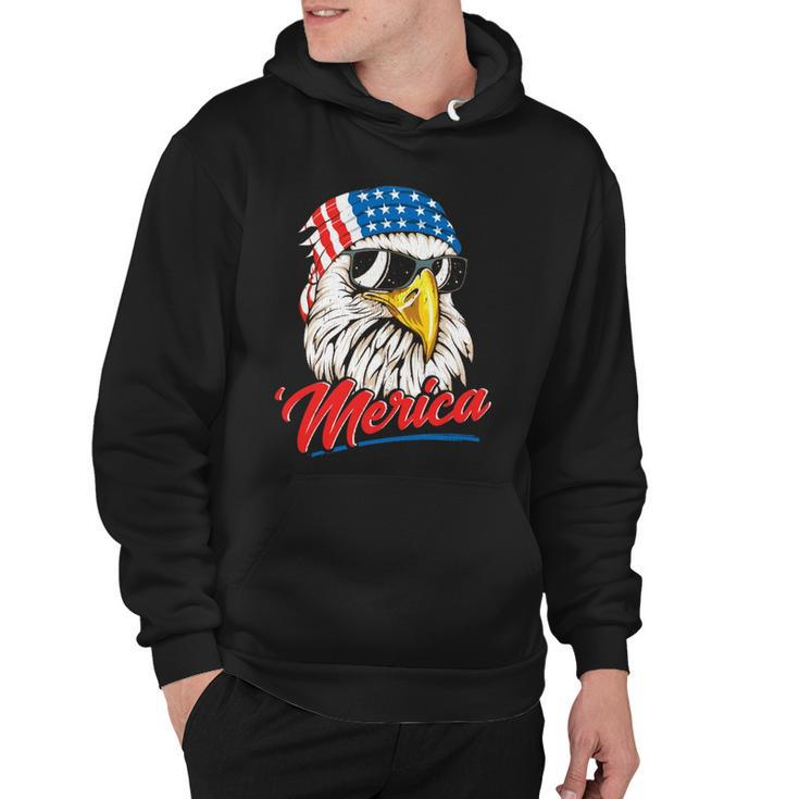 Bald Eagle Merica 80S Mullet Eagle America Usa 4Th Of July Essential Hoodie