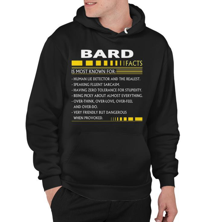 Bard Name Gift   Bard Facts Hoodie