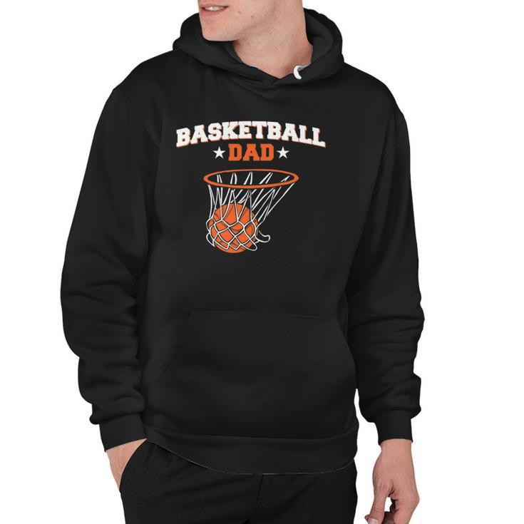 Basketballer Sport Player Fathers Day Basketball Dad  Hoodie