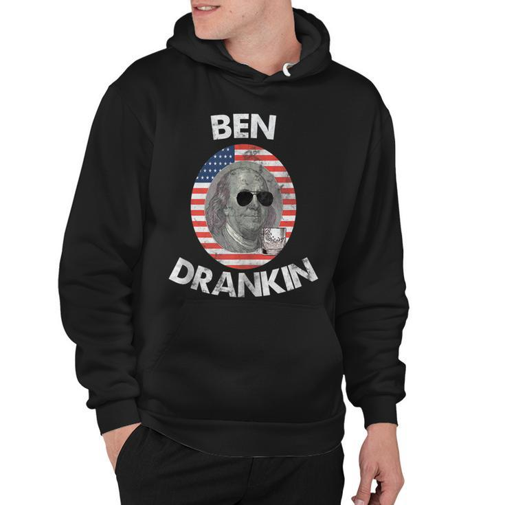 Ben Drankin  4Th Of July Gift Beer Party  Hoodie