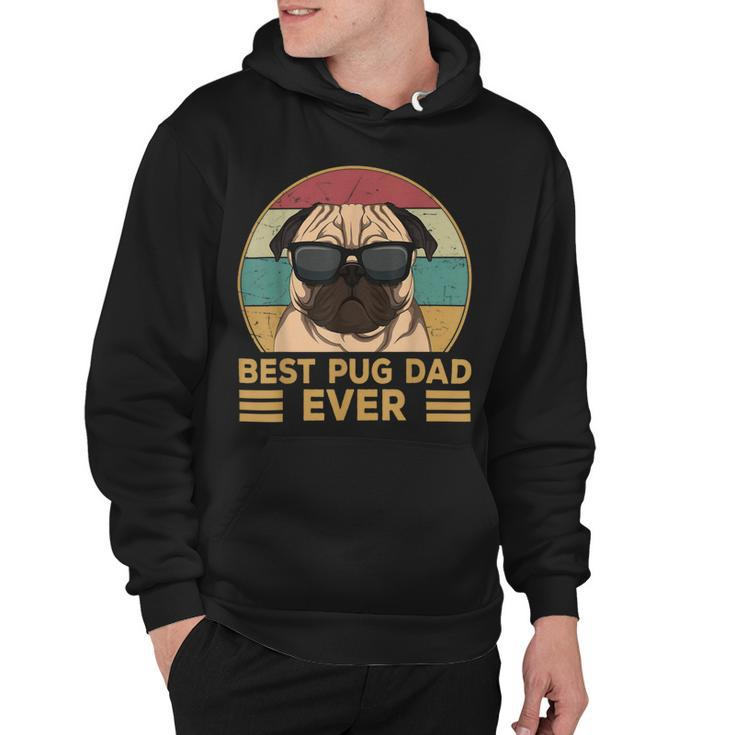 Best Pug Dad Ever Funny Pug Dog  For  And Hoodie