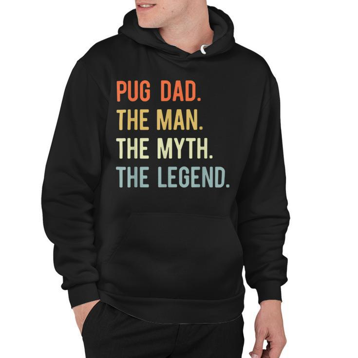 Best Pug Dad S Dog Animal Lovers Cute Man Myth Legend Hoodie