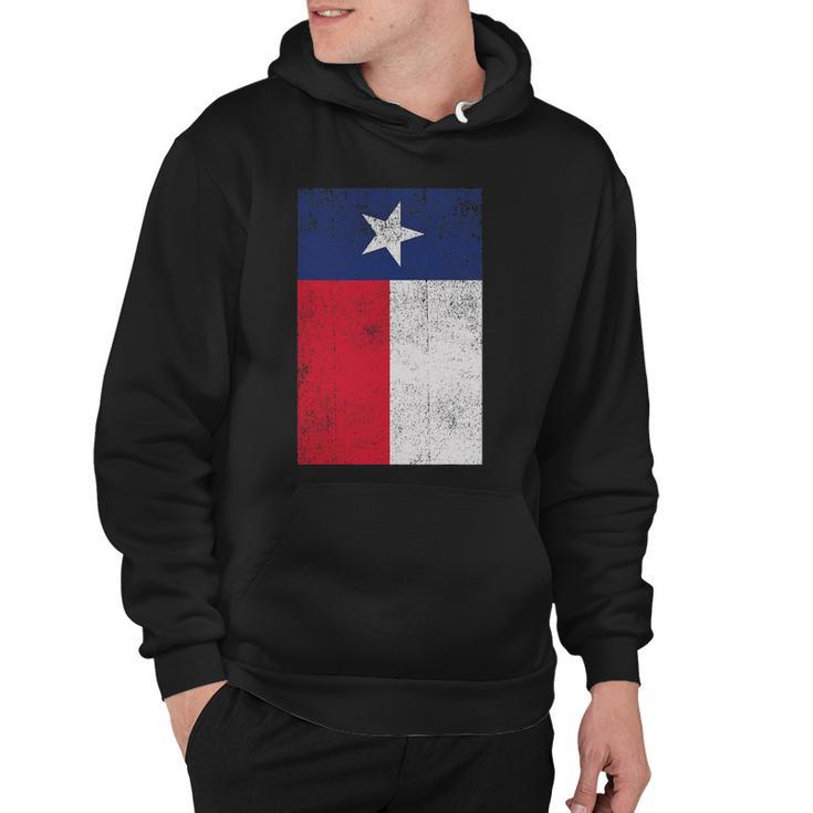 Big Texas Distressed Flag Of Texas Hoodie