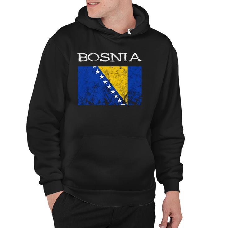 Bosnia-Herzegovina Bosnian Flag Bosnian Pride Bosnian Roots Hoodie
