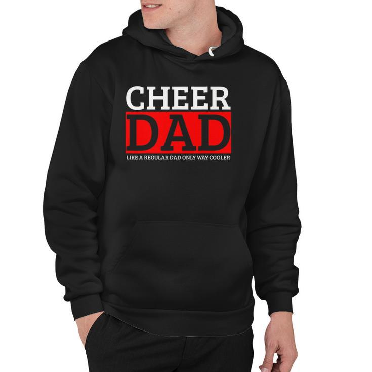 Cheer Dad Daddy Papa Father Cheerleading Gift Hoodie