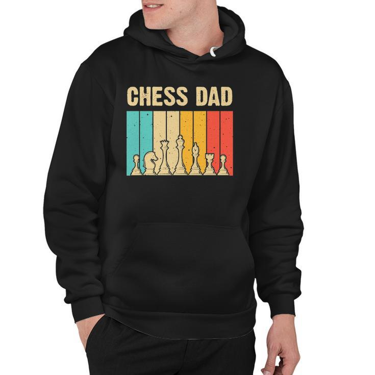 Cool Chess Lover Art For Dad Men Father Novelty Chess Player Hoodie