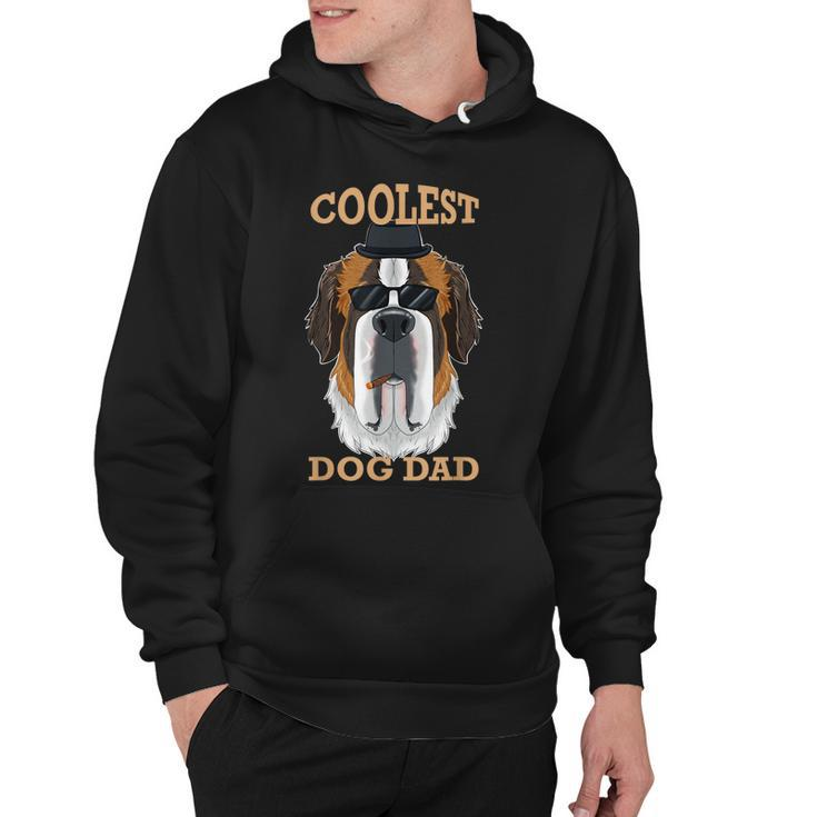 Coolest Dog Dad I Saint Bernard Dad I Saint Bernard Hoodie