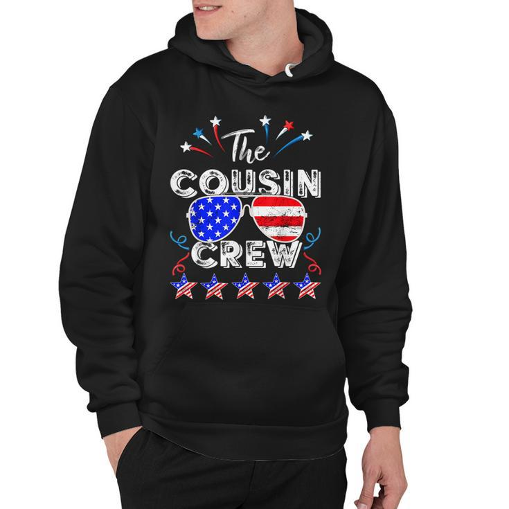 Cousin Crew 4Th Of July Patriotic American Family Matching  V2 Hoodie