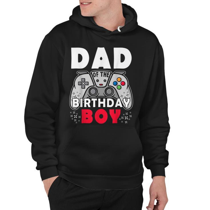Dad Of Birthday Boy Time To Level Up Video Game Birthday  Hoodie