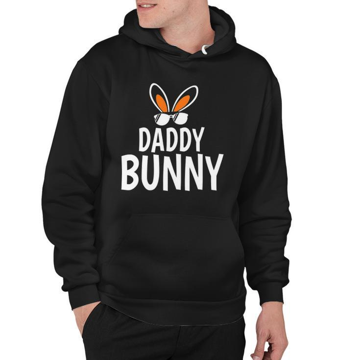 Daddy Bunny Easter And Glasses For Happy Easter Fathers Day Hoodie