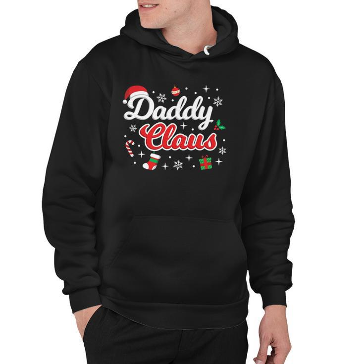Daddy Claus Dad Merry Xmas Santa Matching Family Group Cute  Hoodie
