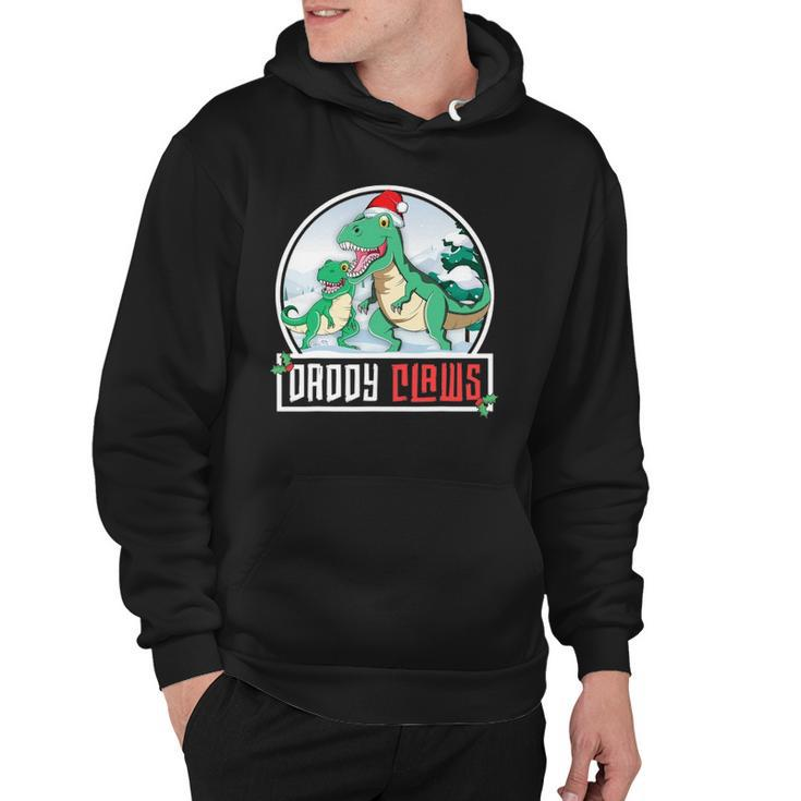 Daddy Claws Dadrex Dinosaur Matching Family Christmas Hoodie